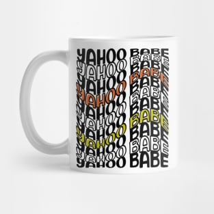 Yahoo Babe humour design Mug